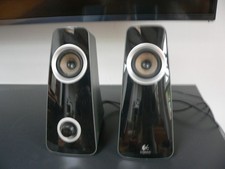 Logitech Z320 Computer Speaker Pair Speakers System