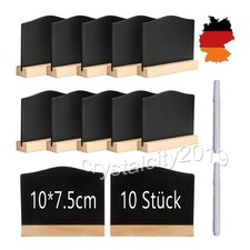 10x Kreidetafel mit Ständer