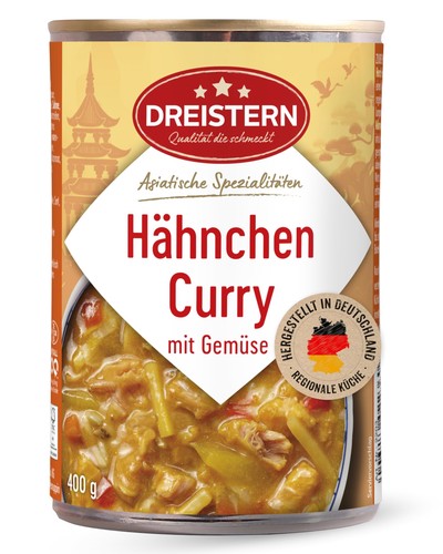 Hähnchencurry fertiggericht - hähnchencurry,
