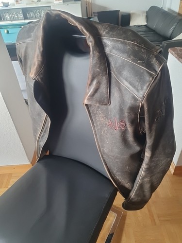 Motorradlederjacke braun - , im