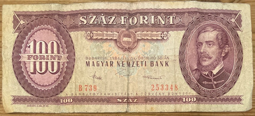 Ungarn 100 forint - 100,
