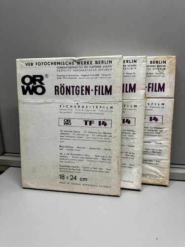 Orwo röntgenfilm tf 14 - 3, x