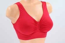 ♥Schlankstütz PU V- Bustier Gr. L 42/44 Rot *TIEFER RÜCKEN* SK1♥