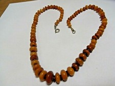 Excellente Bernsteinkette Butterscotch  Amber  Butterscotch old 