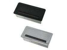 4-Fach Einbausteckdose Tischsteckdose Mehrfachsteckdose Bodensteckdose Steckdose