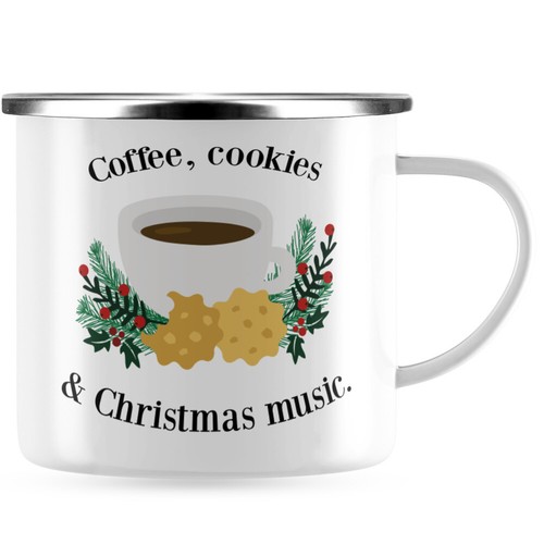 Coffee cookies christmas - &,