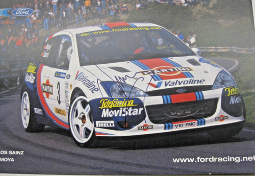 Orig autogrammkarte ford - orig.,