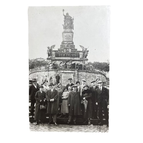 Postkarte rüdesheim bingen - ak,