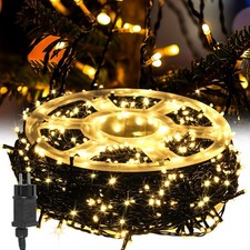 100-2000 LED Lichterkette Außen Innen Party Garten Strom Beleuchtung Licht Deko