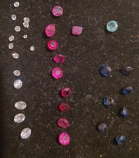 Diamanten- 0,10ct, Rubine