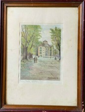 ::AQUARELL SIGN.KÖNIG 1943