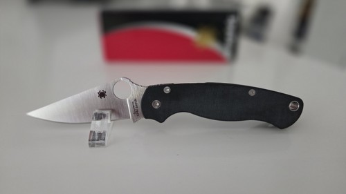 Spyderco paramilitary s45vn - spyderco, 2