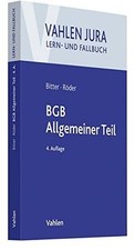 BGB Allgemeiner Teil (Vahlen
