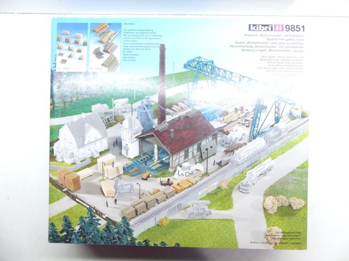 Kibri 9851 bausatz holzwerk - h0,