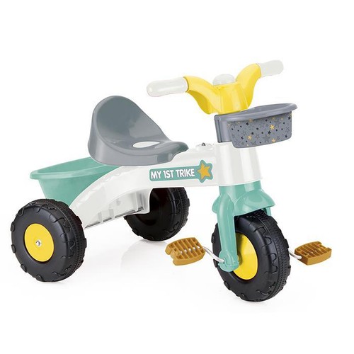 Kinder fahren auf dem - , dreirad