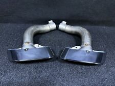 VW Touareg III CR7 Chrom Endrohr Blenden Abgasanlage Auspuffblende Endrohrblende