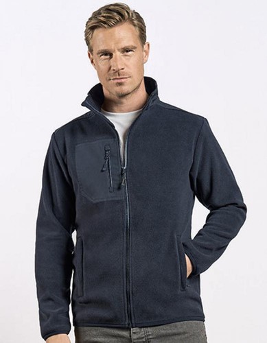 Herren canvas fleece - canvas, jacke