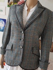 SCHÖNE WEICHE WOLL-BLAZER JACKE MIT MOHAIR * BASLER* TOP!!