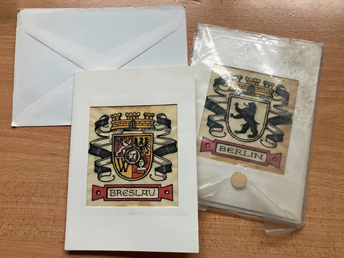 Originale alte postkarten - alte,