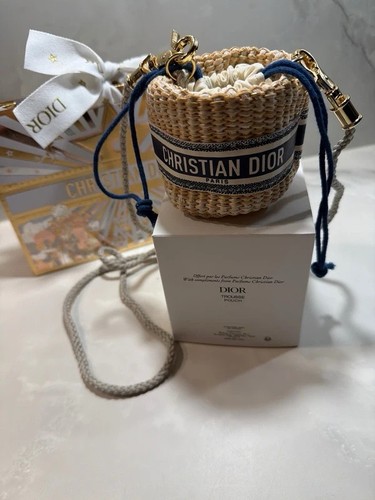 Dior beauty gwp straw mini - dior,