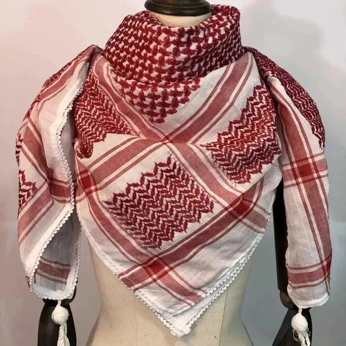 Arabischer roter keffiyeh - roter,