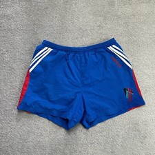 ADIDAS Vintage Shorts Bermudas Gr. L Jogging Sporthose 80er Retro 10308 Blau