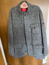 Herren Winterjacke grau meliert, 5 XL, von sOliver