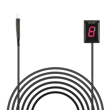 Fahrrad Ganganzeige rot für