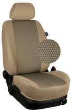 VW Golf 6 GTI / GTD / R32  Maß Sitzbezüge vorne Sportsitze: Dubai/beige