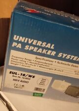 MONACOR 100V Lautsprecher EUL-10/WS