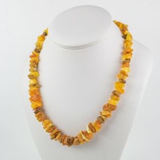 +++ Schöne  BERNSTEIN - KETTE NATUR  +++