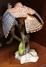 TURMFALKE 15cm groß FRANKLIN MINT Porzellan VOGEL Skulptur FALKE Sammlung RAR