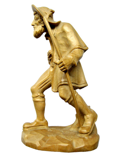 Geschnitzte holzfigur wie anri - wie,