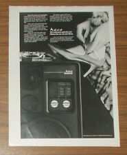 Seltene Werbung vintage HECO PRESENCE HiFI Lautsprecherboxen 1978