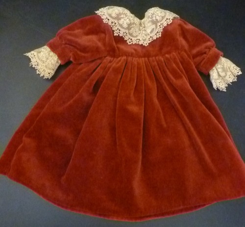 Kleid für antike puppe - antike,