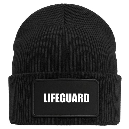 Beanie lifeguard schriftzug - beanie,