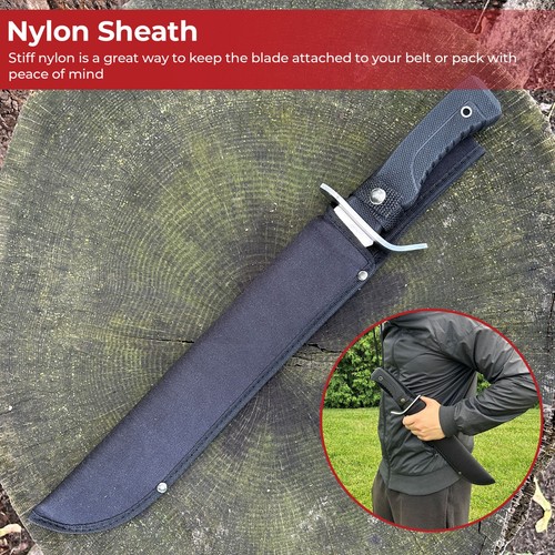 Survivors bowie sawback knife - survivors,