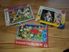 Set Puzzle Kinder 3x49 Teile, 1x60 Teile und 1x100 Teile