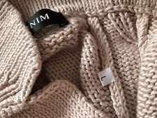 Exklusive Jacke Iris von Arnim Strickjacke Beige 36 38 Cardigan