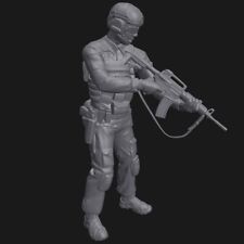 Soldat mit Gewehr 3D Druck
