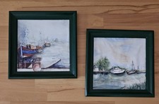 2 schöne alte Wandbilder