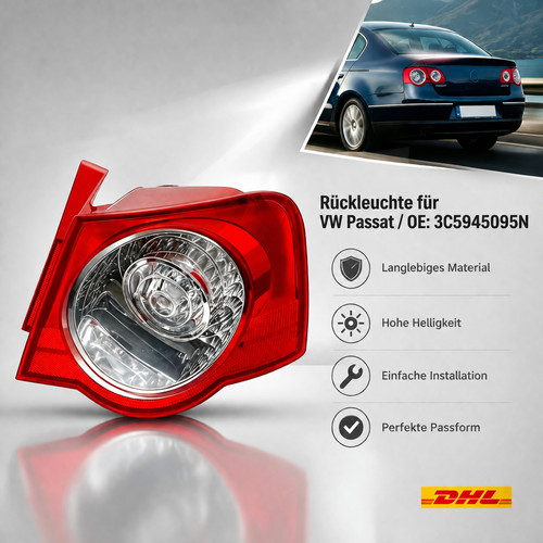 Rücklicht für passat b6 - rücklicht,