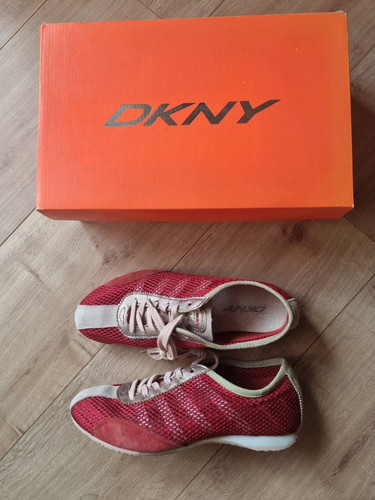 Dkny sneaker leder mesh - dkny,