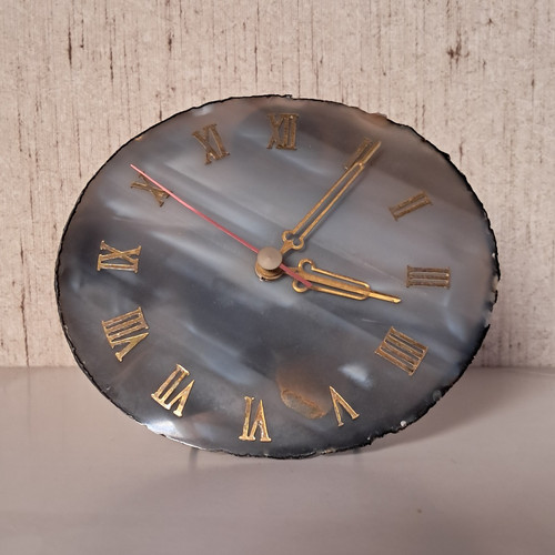 Junghans tischuhr stein agat - junghans, stein/agat