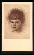 Foto-AK Lotte Herrlich: Junge