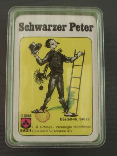 Schwarzer peter kartenspiel - schwarzer,