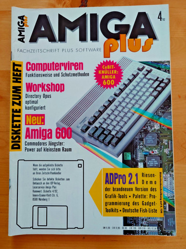 Amiga plus 92 - amiga, 4/92