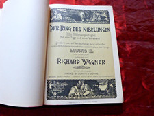 WAGNER Der Ring der Nibelungen SIEGFRIED Klavierauszug B. Schott's Söhne