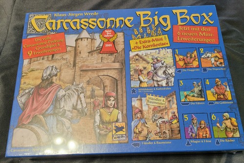 Carcassonne big box grundspiel - carcassonne,