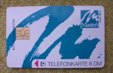 Telefonkarte O 1376 von Masters Plus Card sauber gebraucht